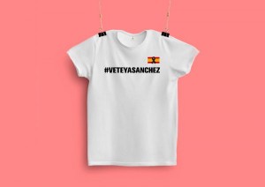 Camisetas Algodón #Veteyasanchez